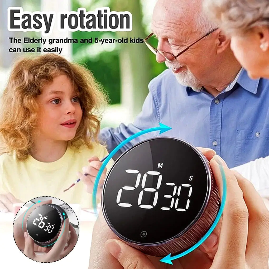 Digital timer for cooking and baking, offering precise timing to help you achieve perfect meals every time.