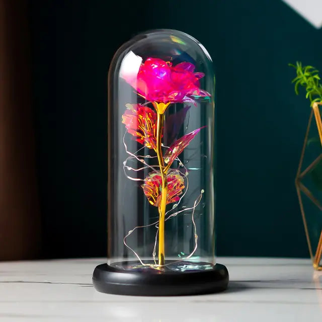 Stunning artificial flower dome design to beautify your living space.