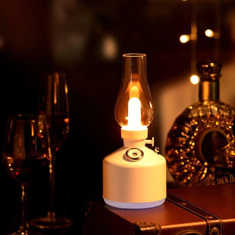 Night Lights Mist Maker creating a relaxing ambiance with mist and soft lighting for your home.