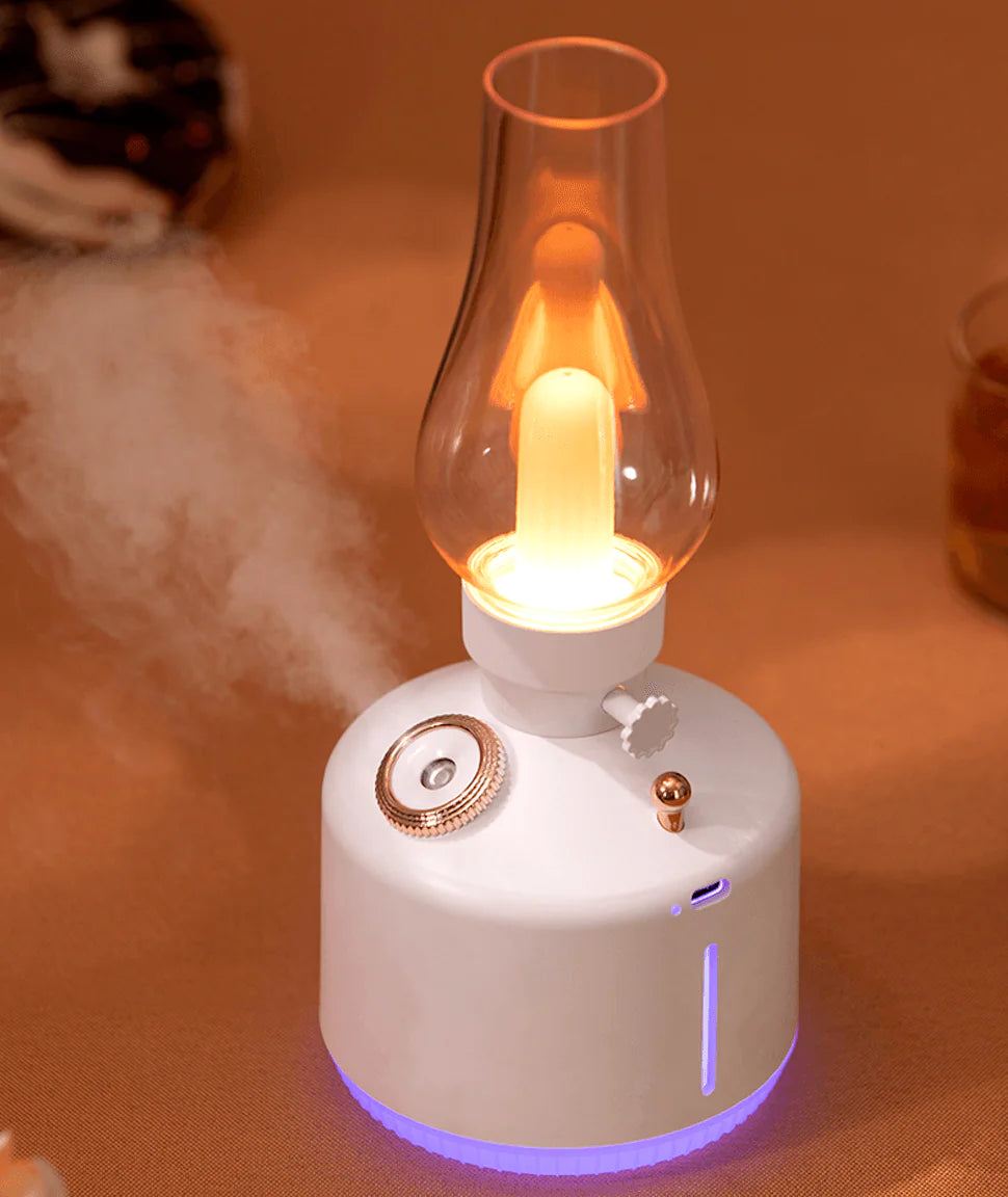 Soothing mist maker with night lights, perfect for creating a peaceful environment in your home.